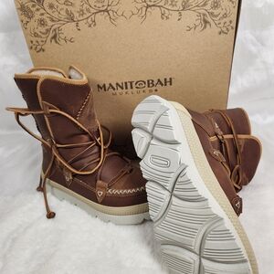 Manitobah Mukluks Women's Brown Winter Boots